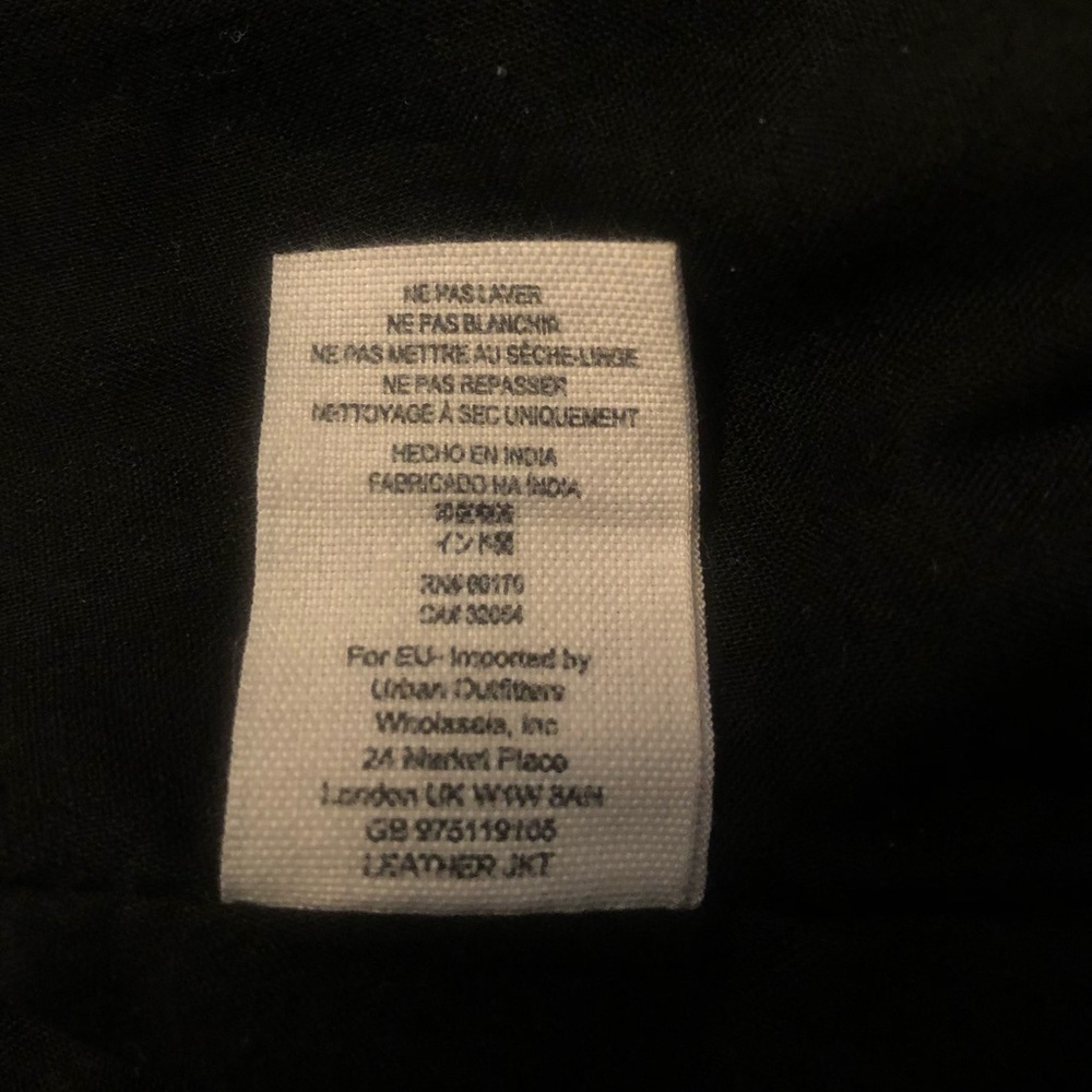 Free People Leather Jacket - Picture 11 of 11